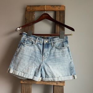 Banana Republic High Rise Roll Jean Short Size 26‎